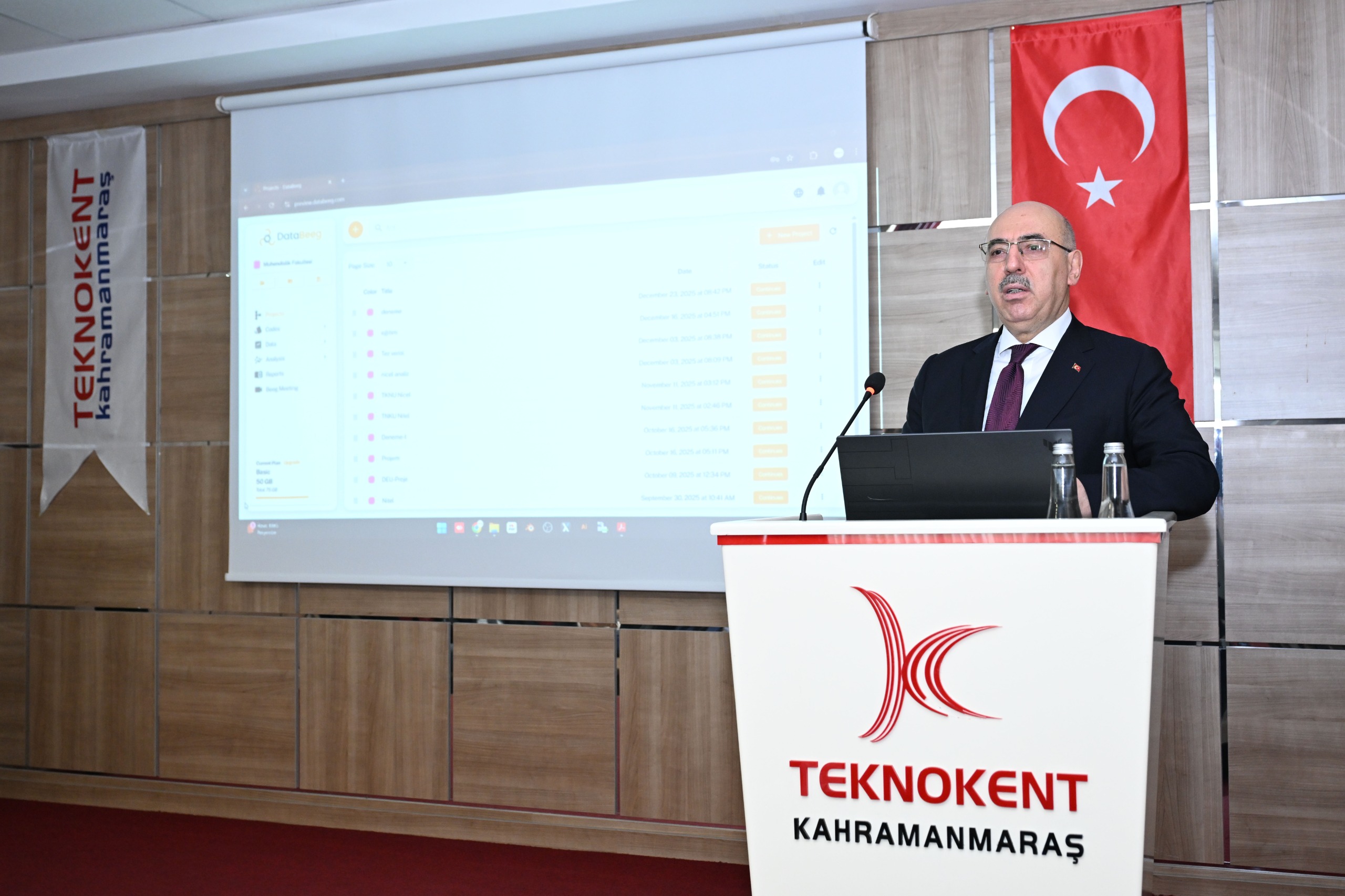 KSÜ’de Yapay Zekâ Destekli Veri Merkezi Tanıtıldı