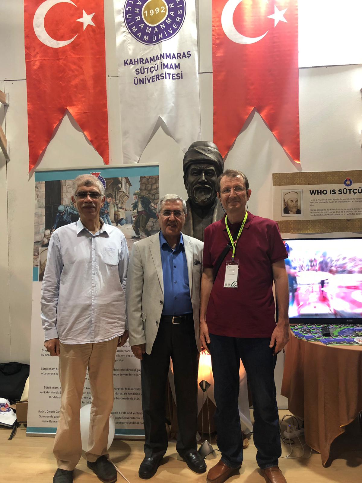 İzmir Enternasyonal Fuarında Kahramanmaraş Sütçü İmam Üniversitesi Standı Büyük İlgi Görüyor