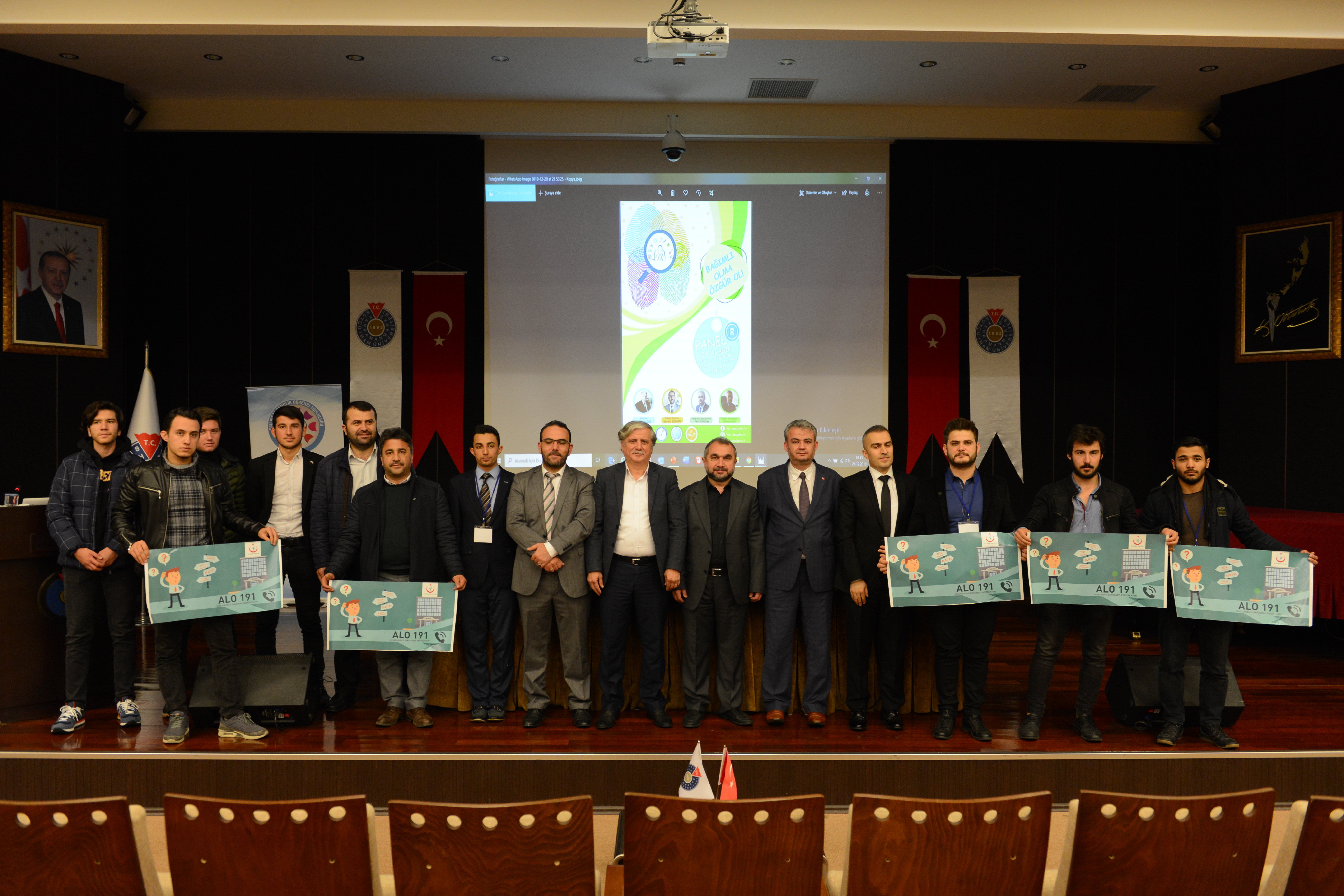 KSÜ’de “Bağımlı Olma Özgür Ol” Konulu Panel Düzenlendi