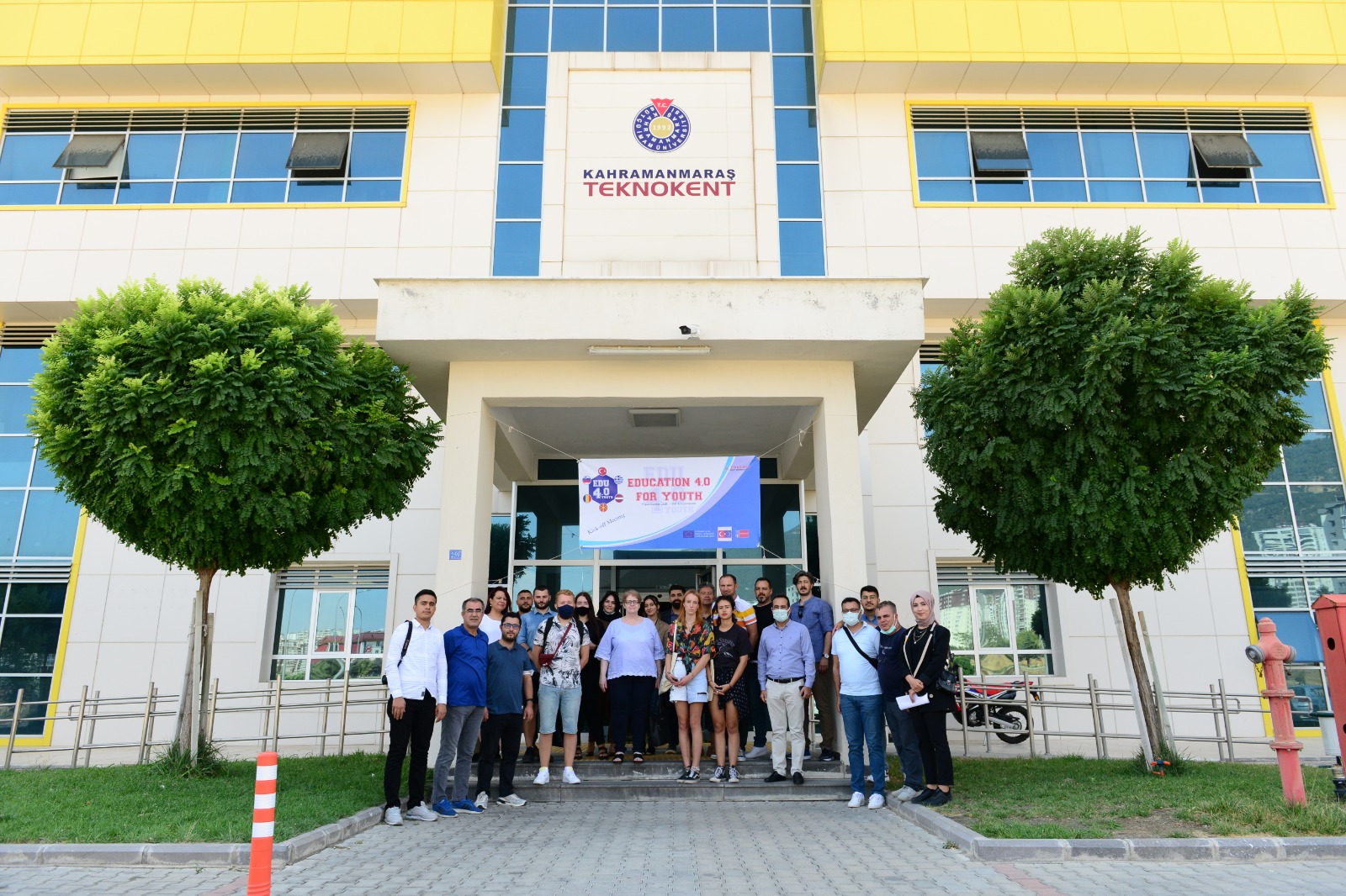 Kahramanmaraş Teknokent’in Koordinatörlüğünü Yaptığı Education 4.0 for Youth Projesinin Açılış Toplantısı Gerçekleştirildi