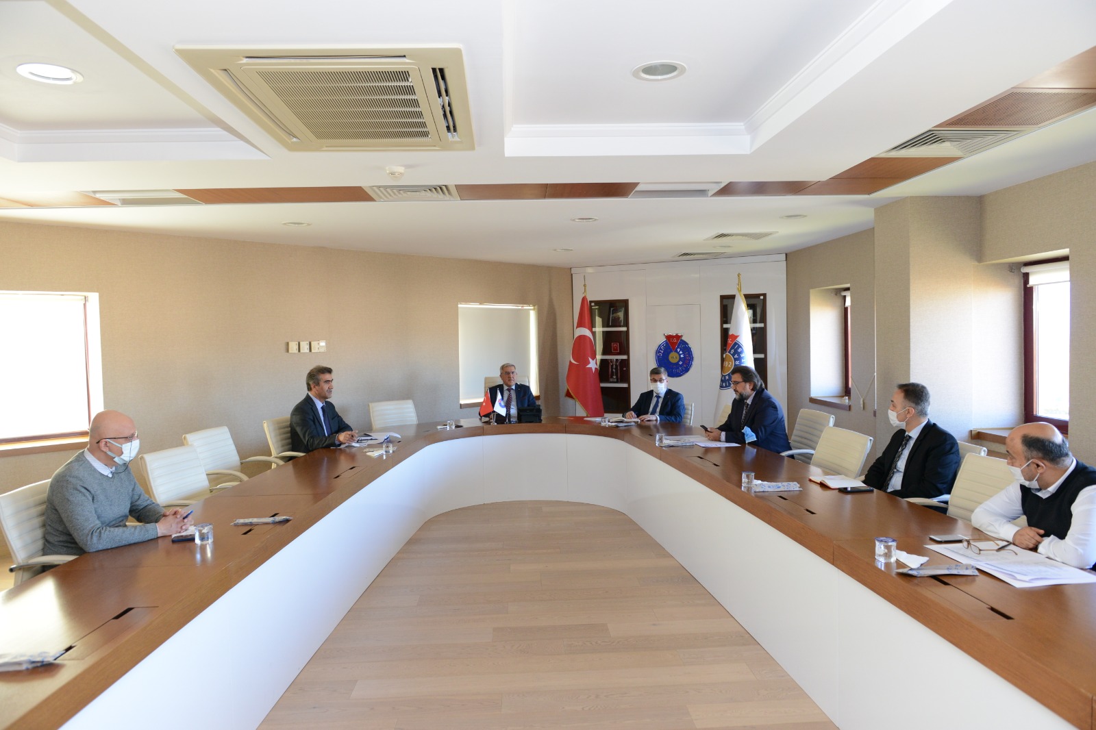 Üniversitemiz Meslek Yüksekokulları Koordinasyon Toplantısı Yapıldı