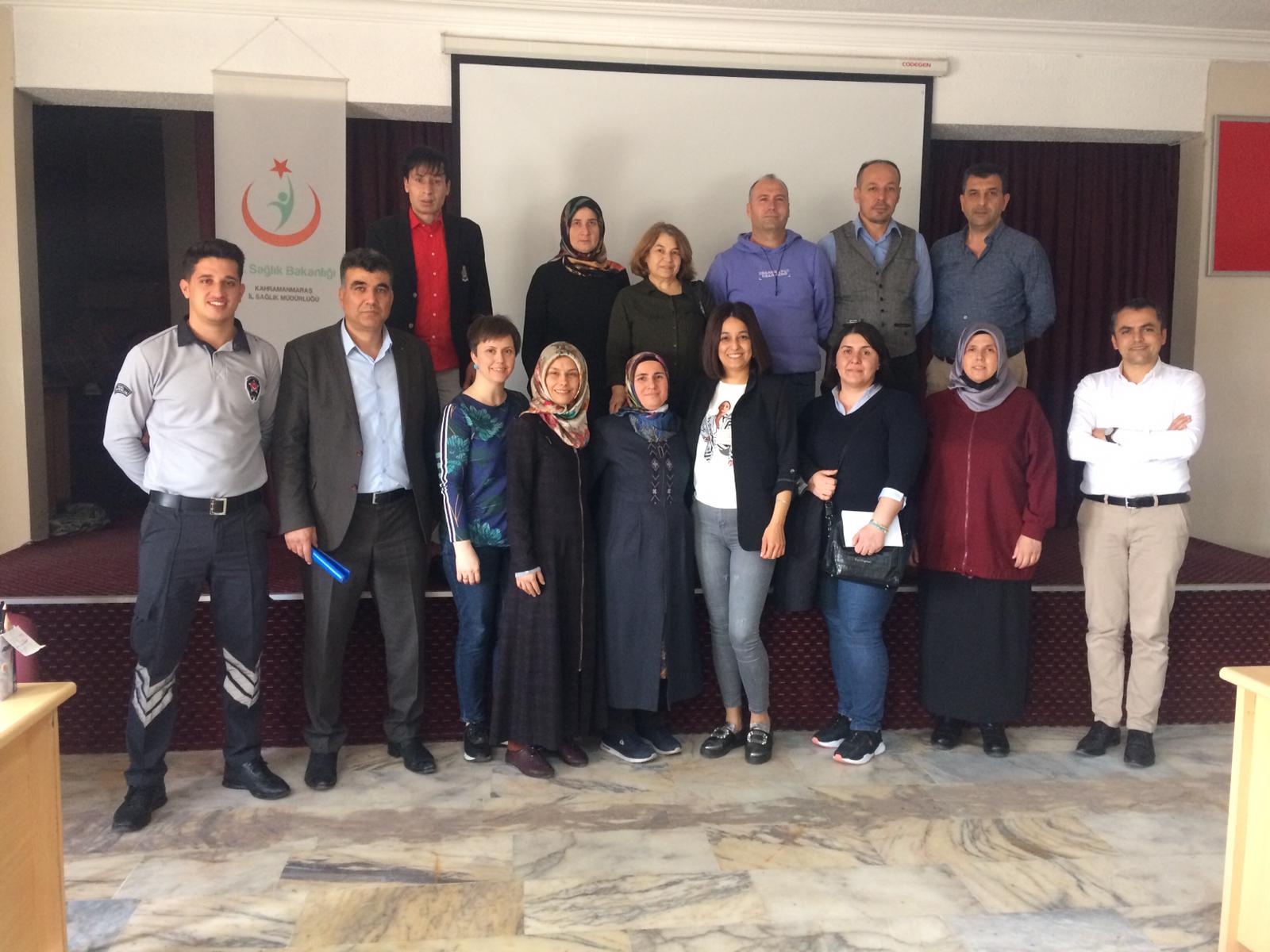 Kahramanmaraş İl Sağlık Müdürlüğü Tarafından Üniversitemiz Personeline İlkyardım Eğitimi Verildi