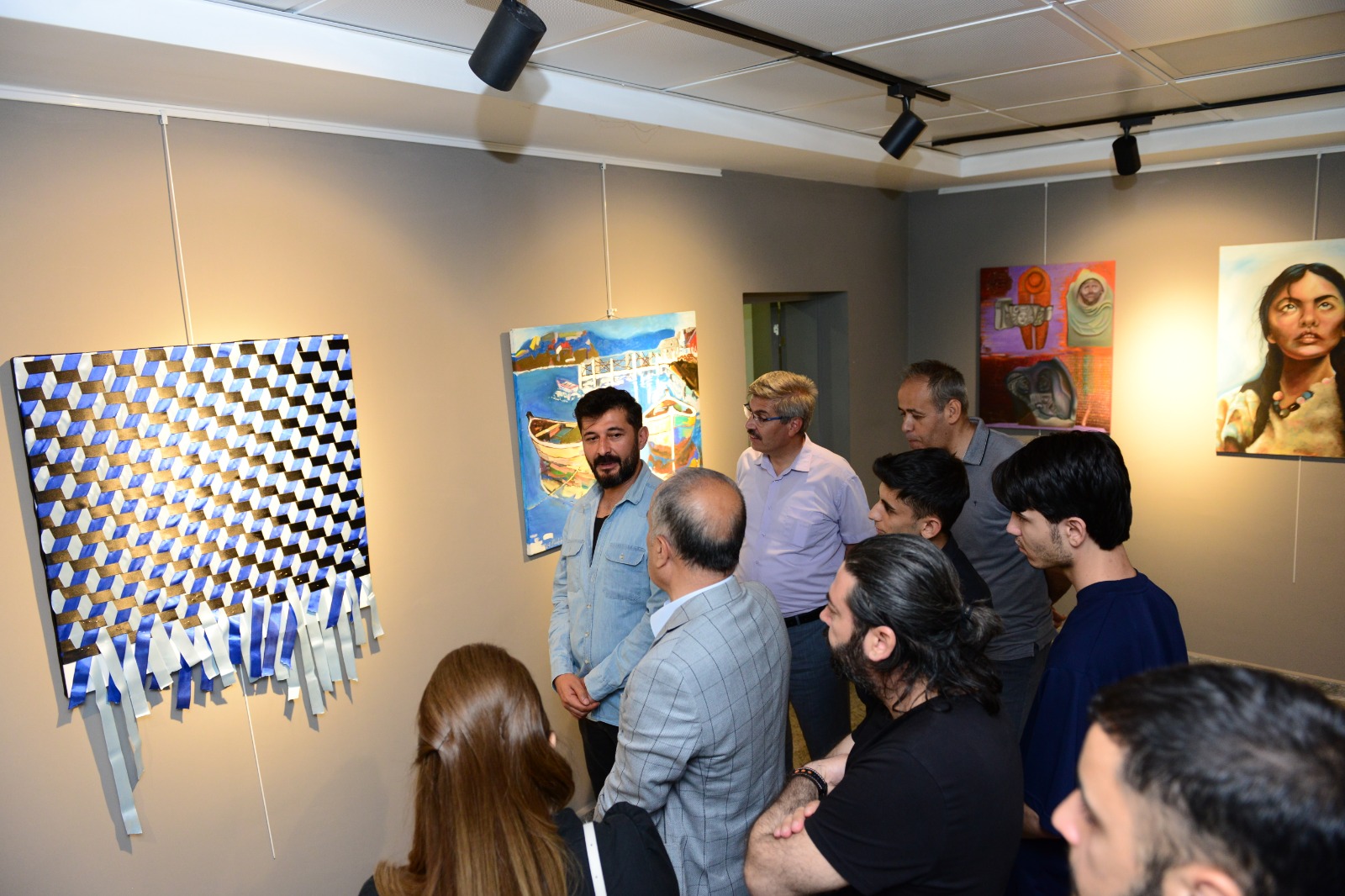 Üniversitemizde Karma Resim Sergisi ve Flüt Orkestrası Dinletisi Gerçekleştirildi