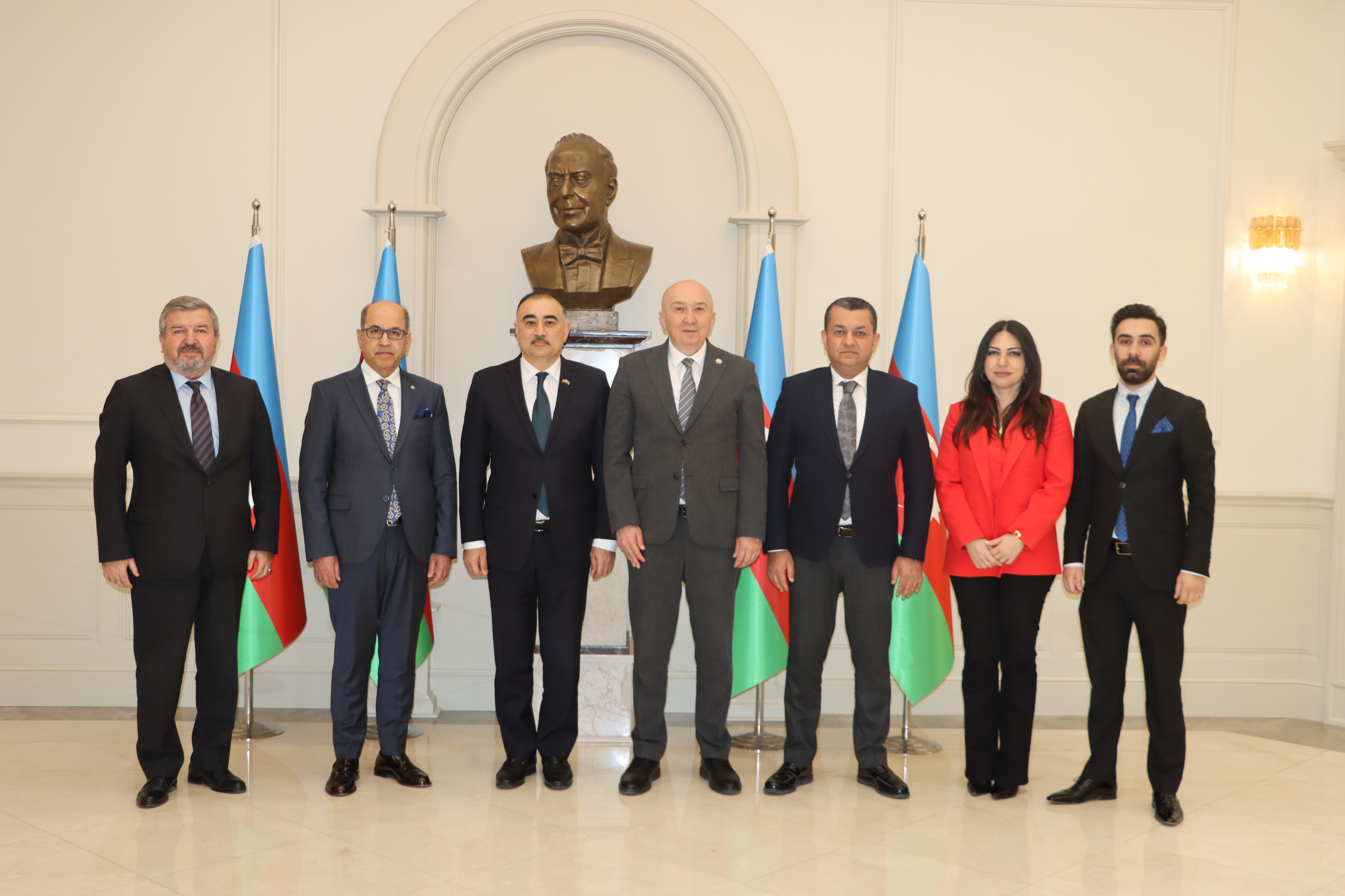 KSÜ Rektörü Yasım’dan Azerbaycan Büyükelçisi Memmedov’a Ziyaret