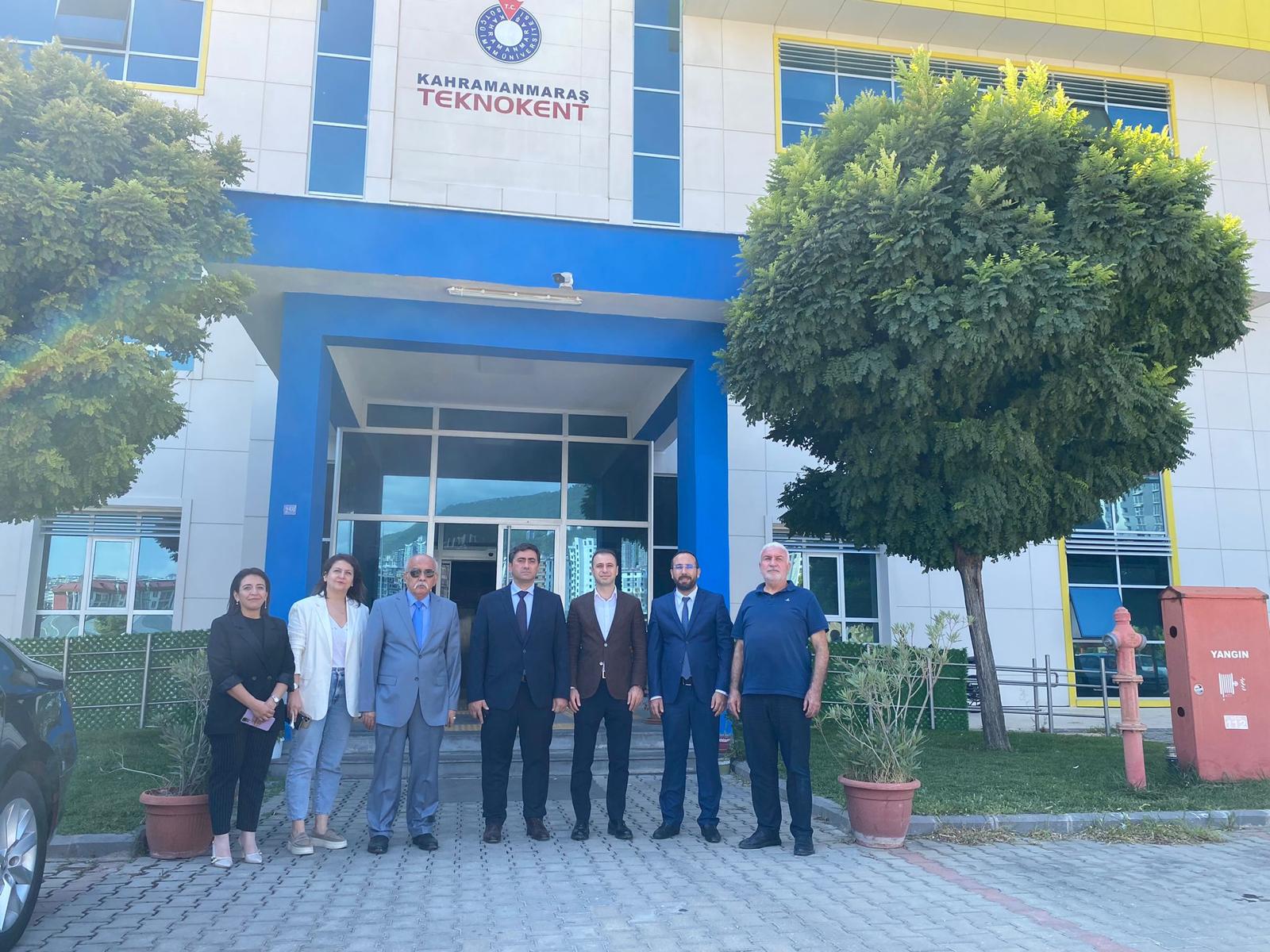 Kahramanmaraş Vali Yardımcısı Ergün ve Onikişubat Kaymakamı Çiğdem’den Kahramanmaraş Teknokent’e Ziyaret