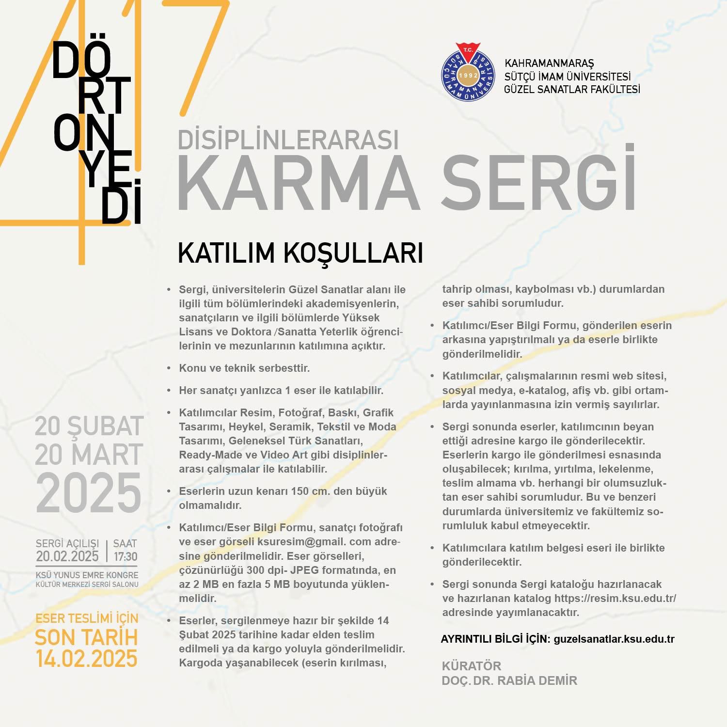 Dört On Yedi Disiplinlerarası Karma Sergi