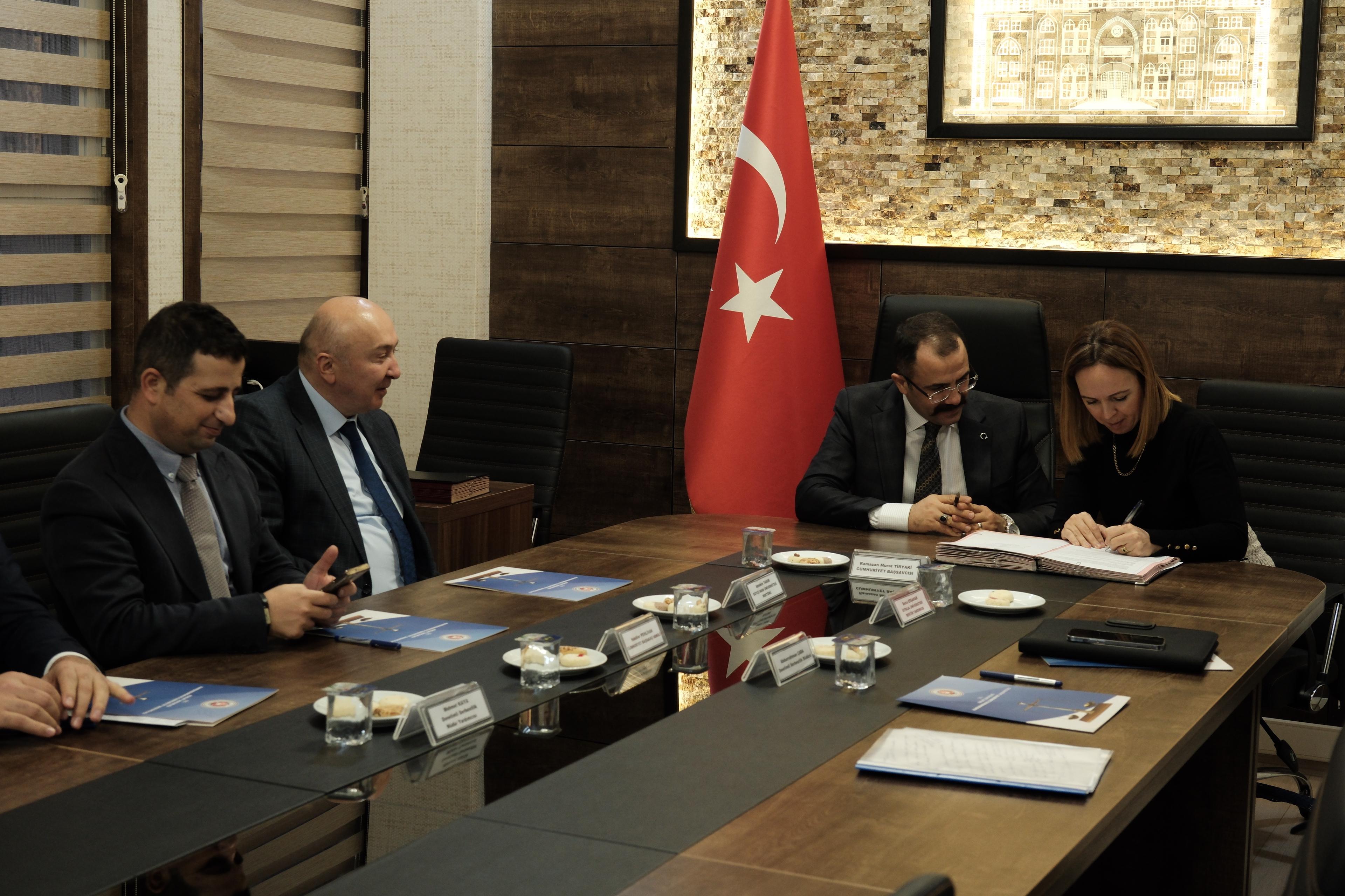 KSÜ ile Kahramanmaraş Cumhuriyet Başsavcılığı Arasında İş Birliği Protokolü İmzalandı