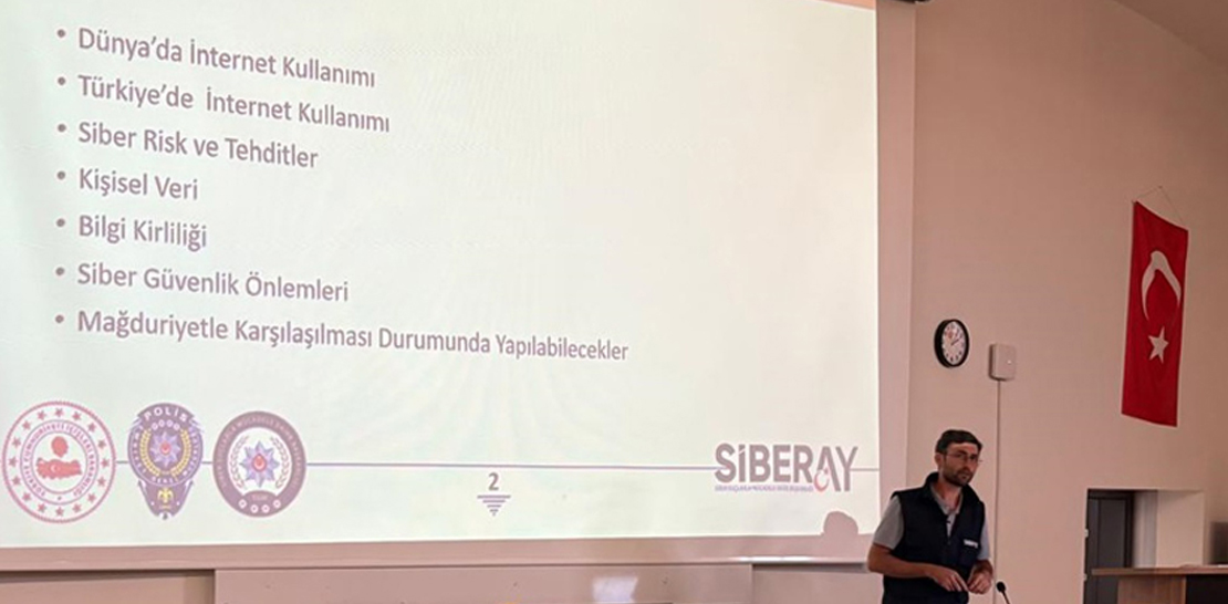  Siber Suçlar, Narkotik ve Terör Konularında Bilgilendirme